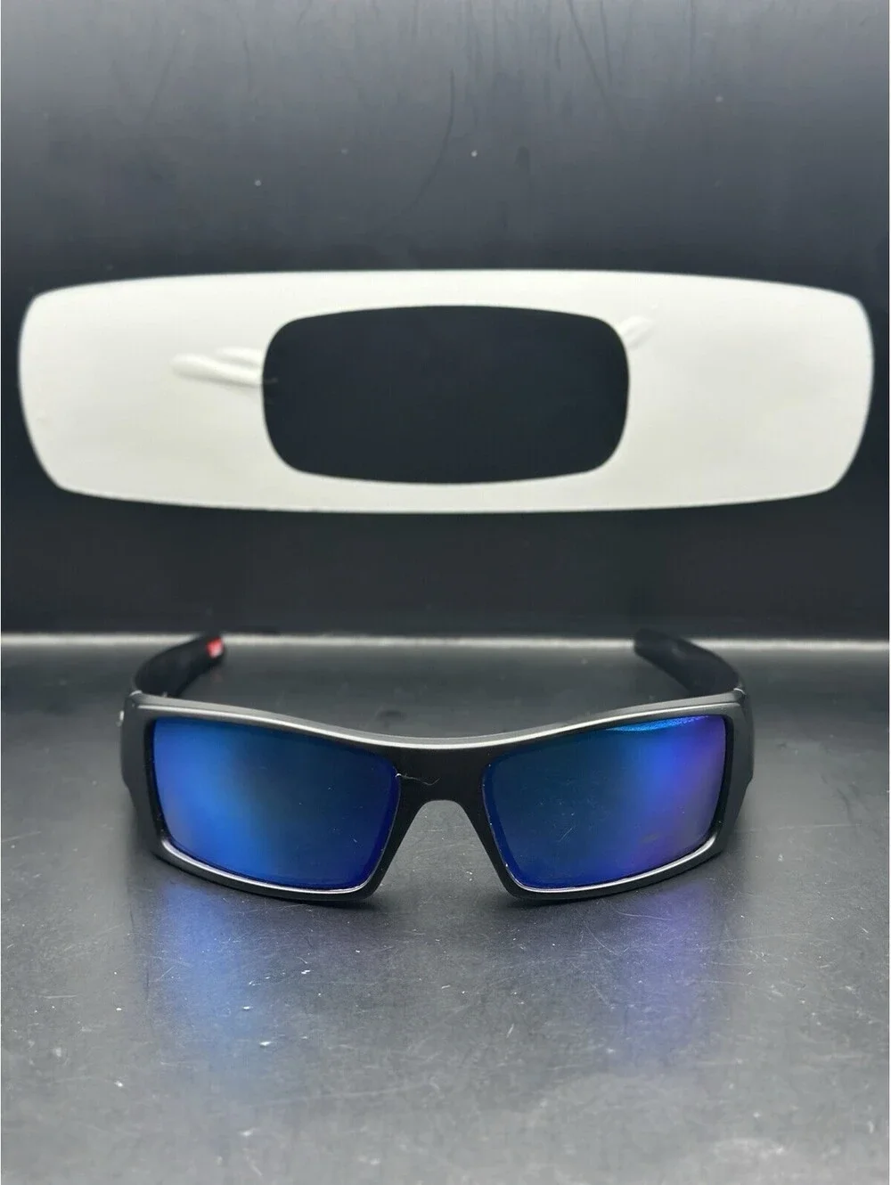 Oakley Gascan Matte Black/Prizm Sapphire Iridium Polarized Lenses
